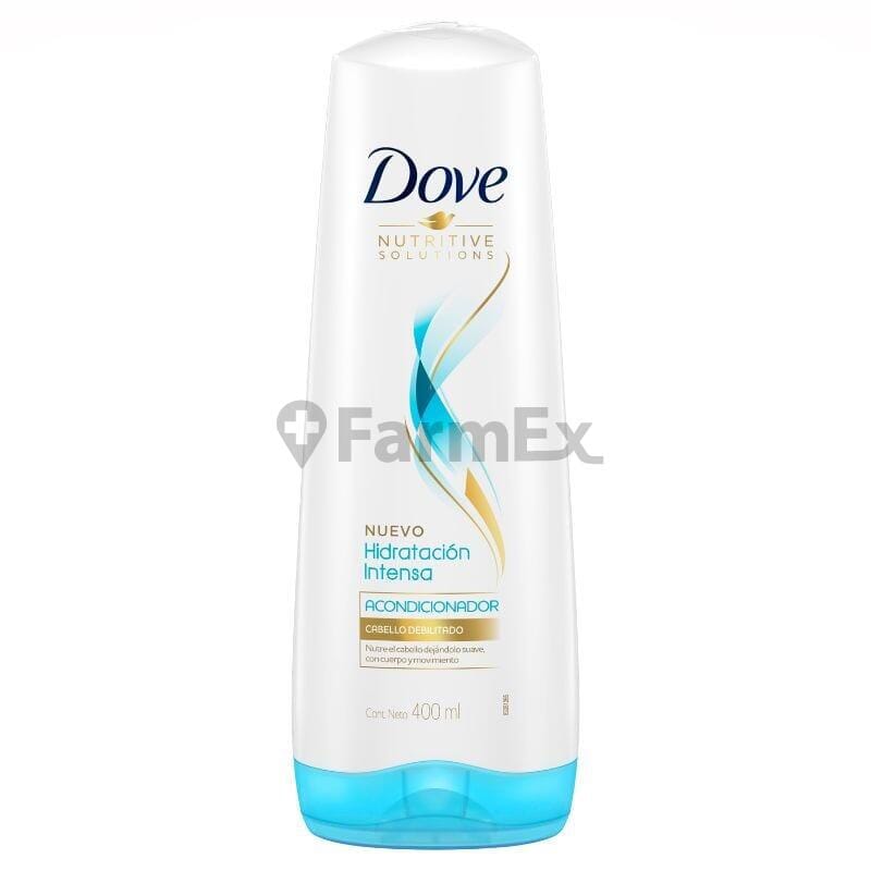 Acondicionador Dove "Hidratación Intensa" x 400 mL Farmex-Pluxee-Persistente